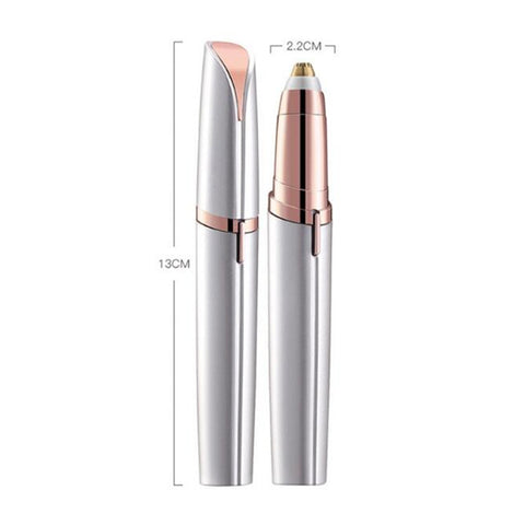 Image of 1pc Electric Eyebrow Trimmer Painless Eye Brow Epilator Mini Eye Brow Shaper Shaver Razor Portable Facial Hair Remover for Women