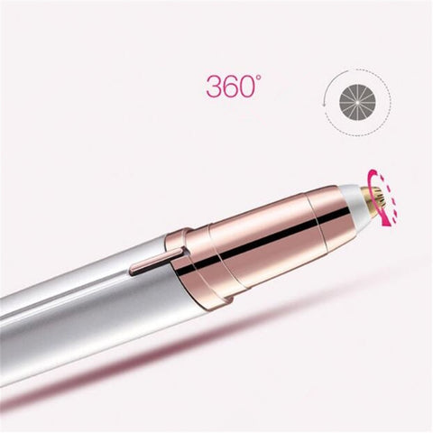 Image of 1pc Electric Eyebrow Trimmer Painless Eye Brow Epilator Mini Eye Brow Shaper Shaver Razor Portable Facial Hair Remover for Women