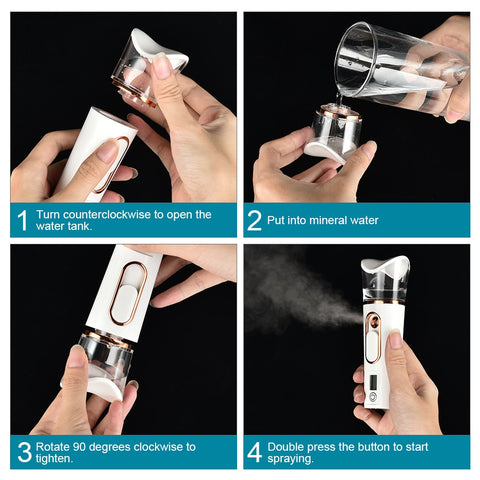 Image of Face Spray Steamer Bottle Skin Beauty