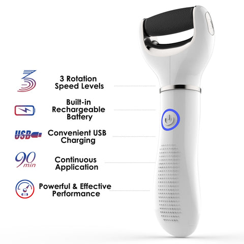 Image of Electric Foot Heel Care Callus Remover