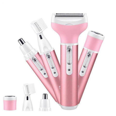 Image of 4 in 1 Legs Bikini Facial Nose Ears Eyebrows Body Hair Trimmer