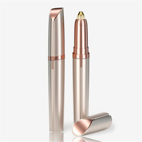 Image of 1pc Electric Eyebrow Trimmer Painless Eye Brow Epilator Mini Eye Brow Shaper Shaver Razor Portable Facial Hair Remover for Women