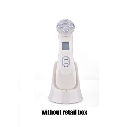 Image of Electroporation LED Photon Facial RF Radio Frequency Skin Rejuvenation EMS Mesotherapy for Tighten Face Lift Beauty Treatment