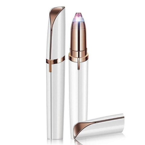 Image of 1pc Electric Eyebrow Trimmer Painless Eye Brow Epilator Mini Eye Brow Shaper Shaver Razor Portable Facial Hair Remover for Women
