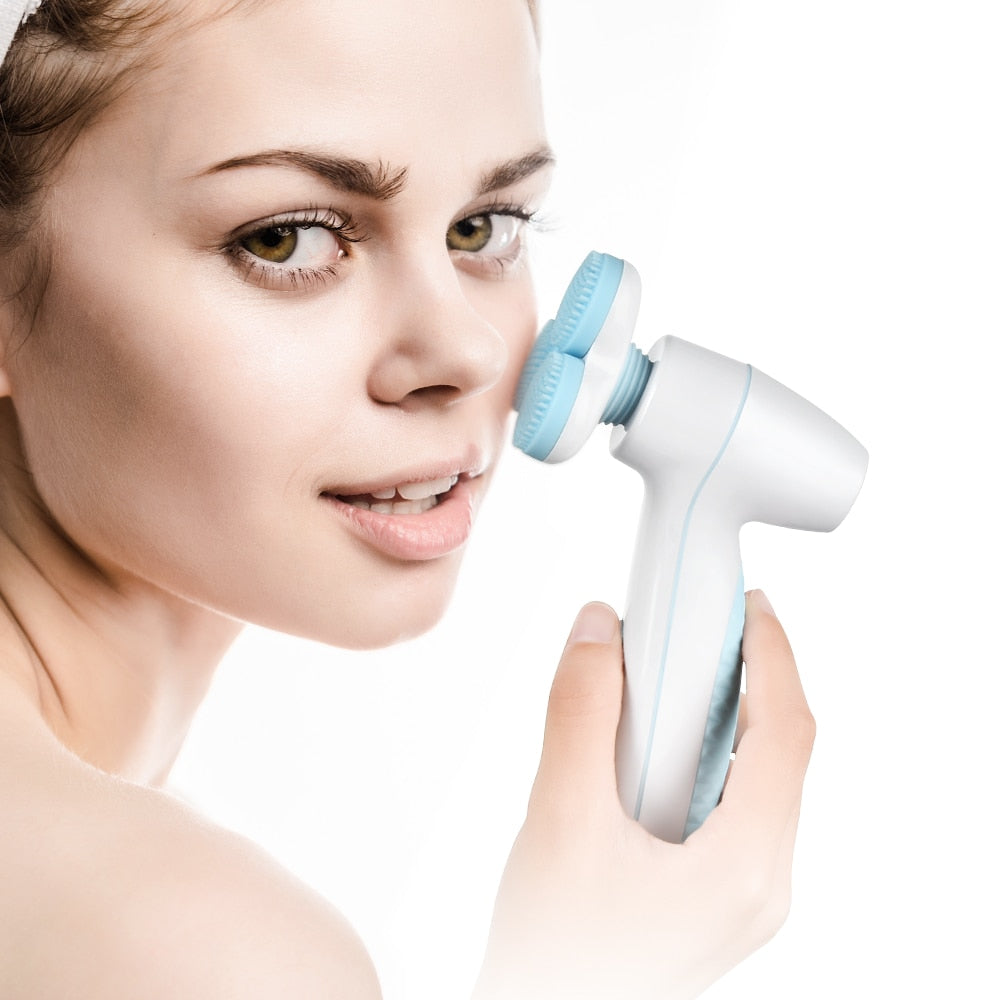 Brush Skin Peeling Blackhead Removal Pore Cleanser 