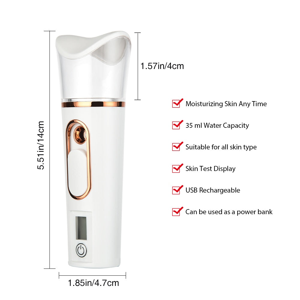 Face Spray Steamer Bottle Skin Beauty