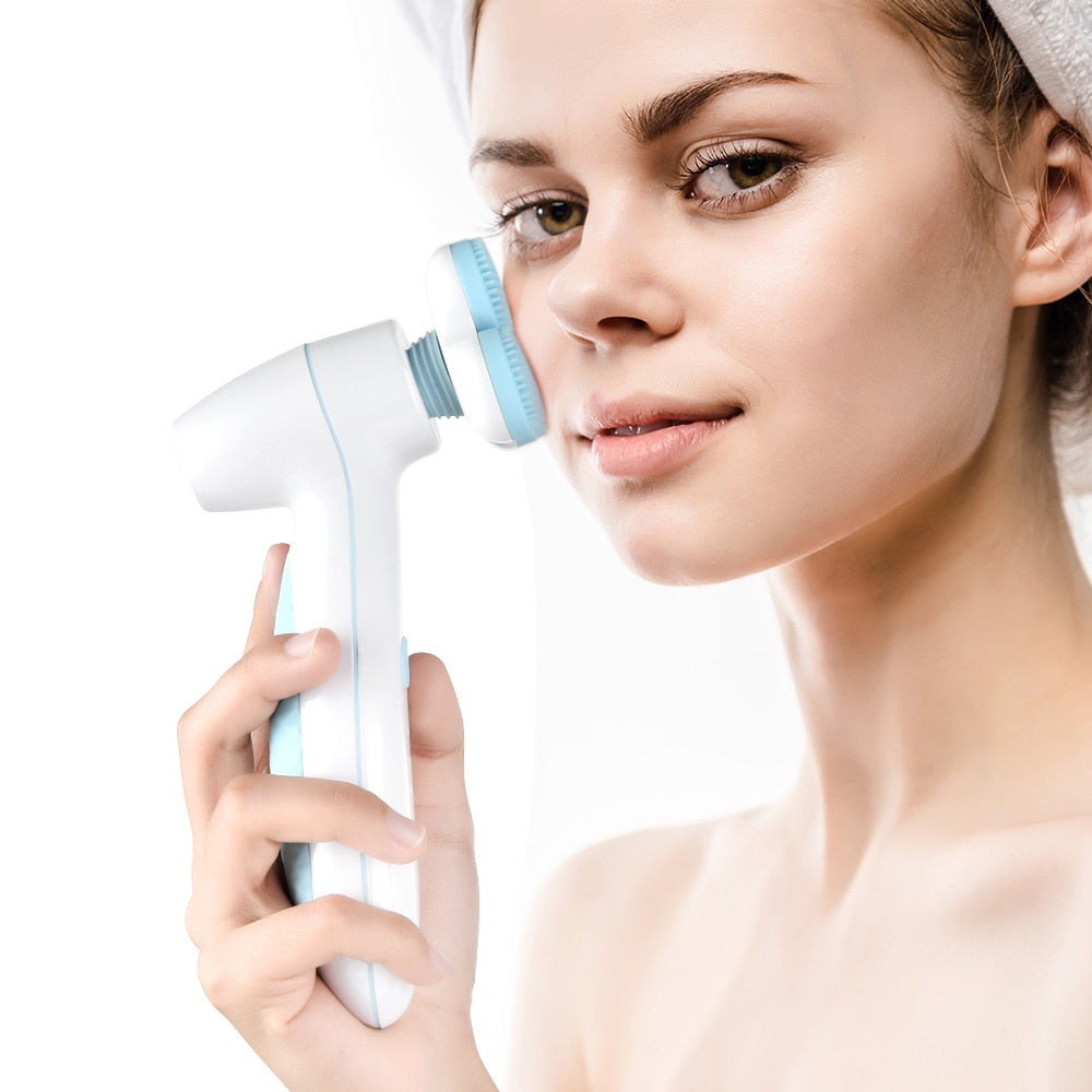 Brush Skin Peeling Blackhead Removal Pore Cleanser 