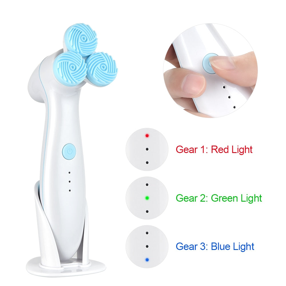 Brush Skin Peeling Blackhead Removal Pore Cleanser 