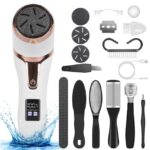 17-Piece Electric Foot Callus Remover Kit for Smooth Feet
