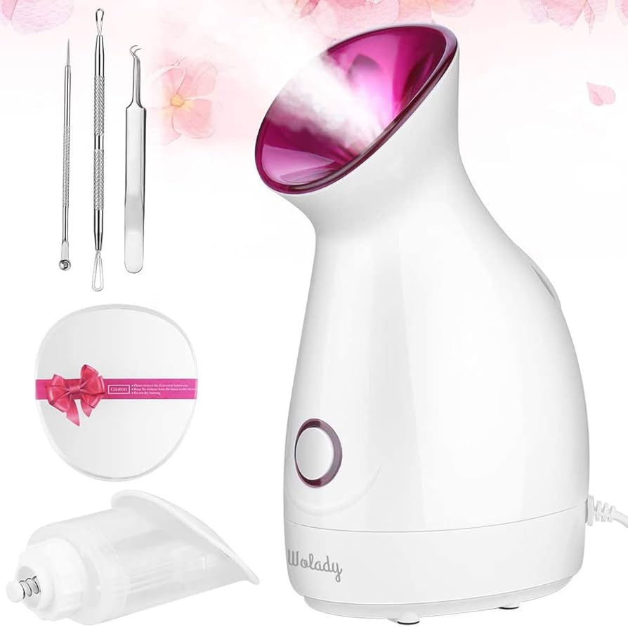 61h03yxa-eL._AC_UF894,1000_QL80_ Nano Ionic Facial Steamer Sauna for Deep Pore Cleansing | Home Spa - Image 1