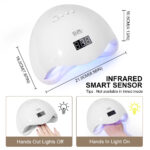 LED UV Nail Lamp for Gel Nail Polish Fast Drying - Image 3