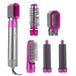 5-in-1 Hot Air Hair Styler, Curler & Hair Dryer Brush