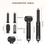 5-in-1 Interchangeable Hair Curler & Styling Wand Set - Image 4